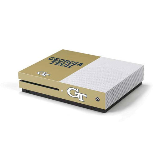Georgia Institute of Technology LogoType Gold Xbox One Skins